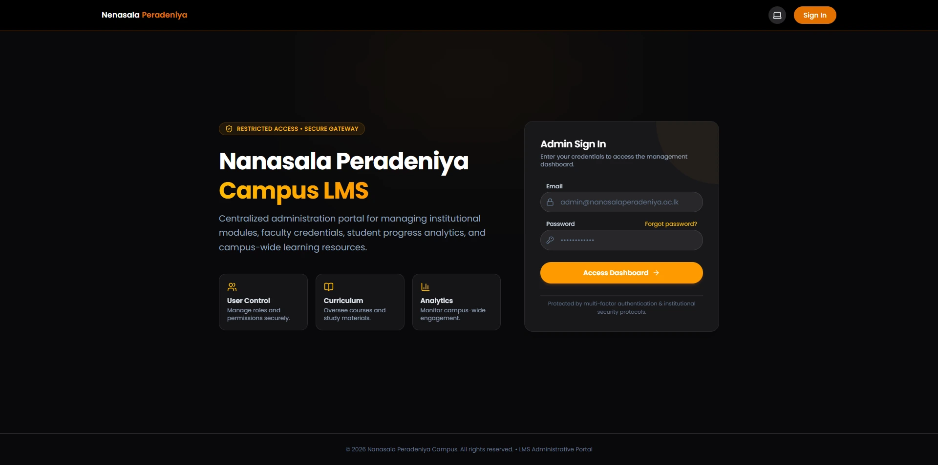 Nenasala website preview